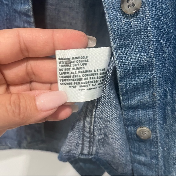 AG Adriano Goldschmied Western Denim Size XS - Picture 4 of 13